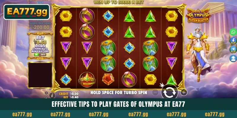 EA77 Casino-তে Gates of Olympus খেলে ম্যাসিভ Multipliers জিতে নিন 6 Effective tips to play Gates of Olympus at EA77