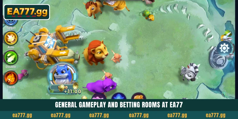 EA77-এ High RTP ফিশিং গেম Alien Hunter SG খেলে বিশাল Win করুন 4 General gameplay and betting rooms at EA77