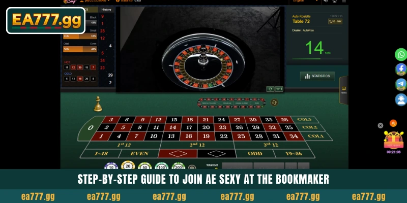 Live Casino AE Sexy রিভিউ: প্রিমিয়াম Baccarat এক্সপেরিয়েন্স 6 Step-by-step guide to join AE Sexy at the bookmaker